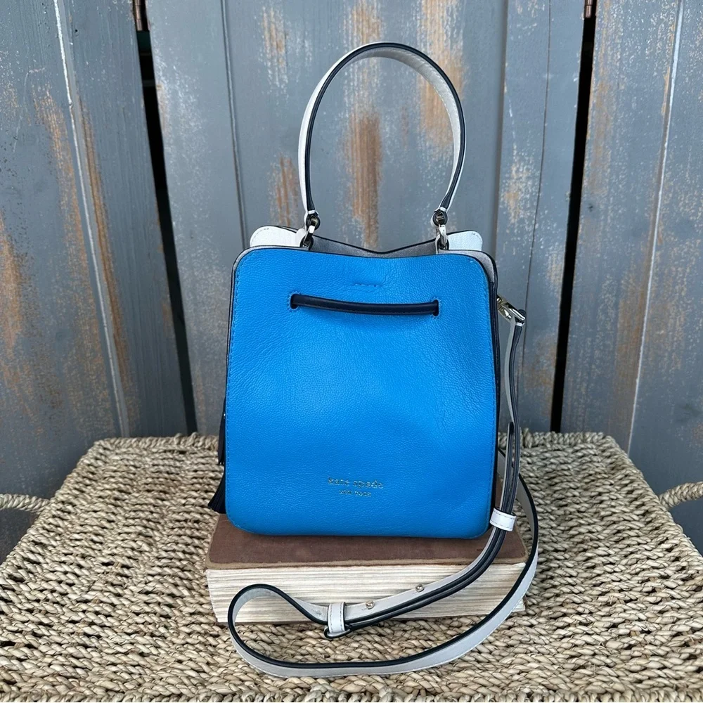 Kate Spade Busy Small Bucket Bag Oceanside - Picture 2 of 15